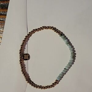 Baby Blue Rustic Cuff Bracelet